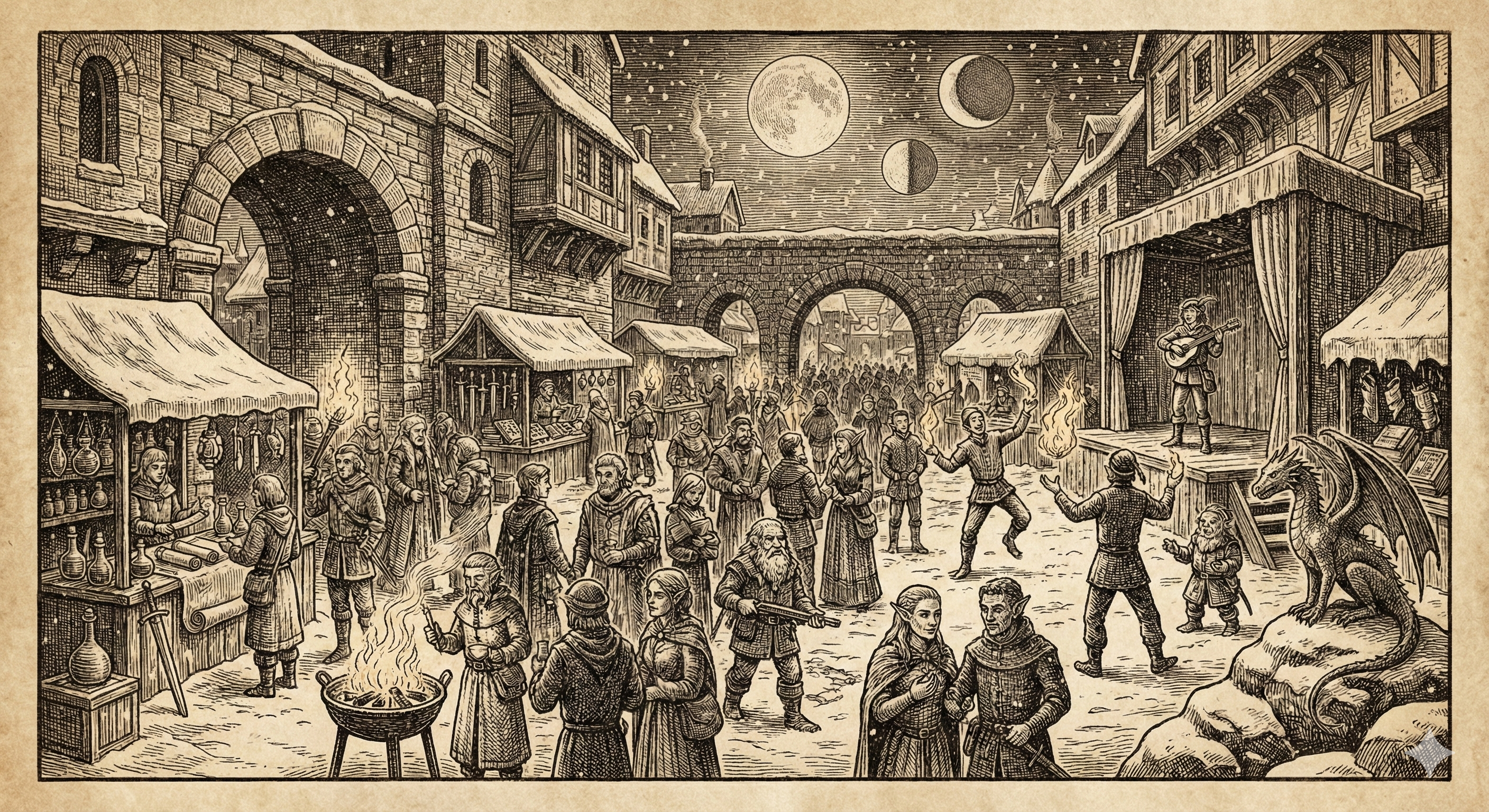 Vánoční trhy v Itedalis